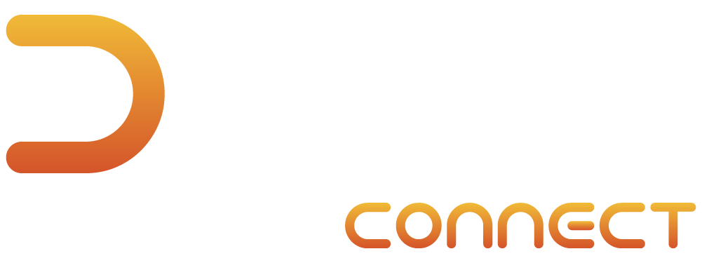 DUNE CONNECT logo bianco